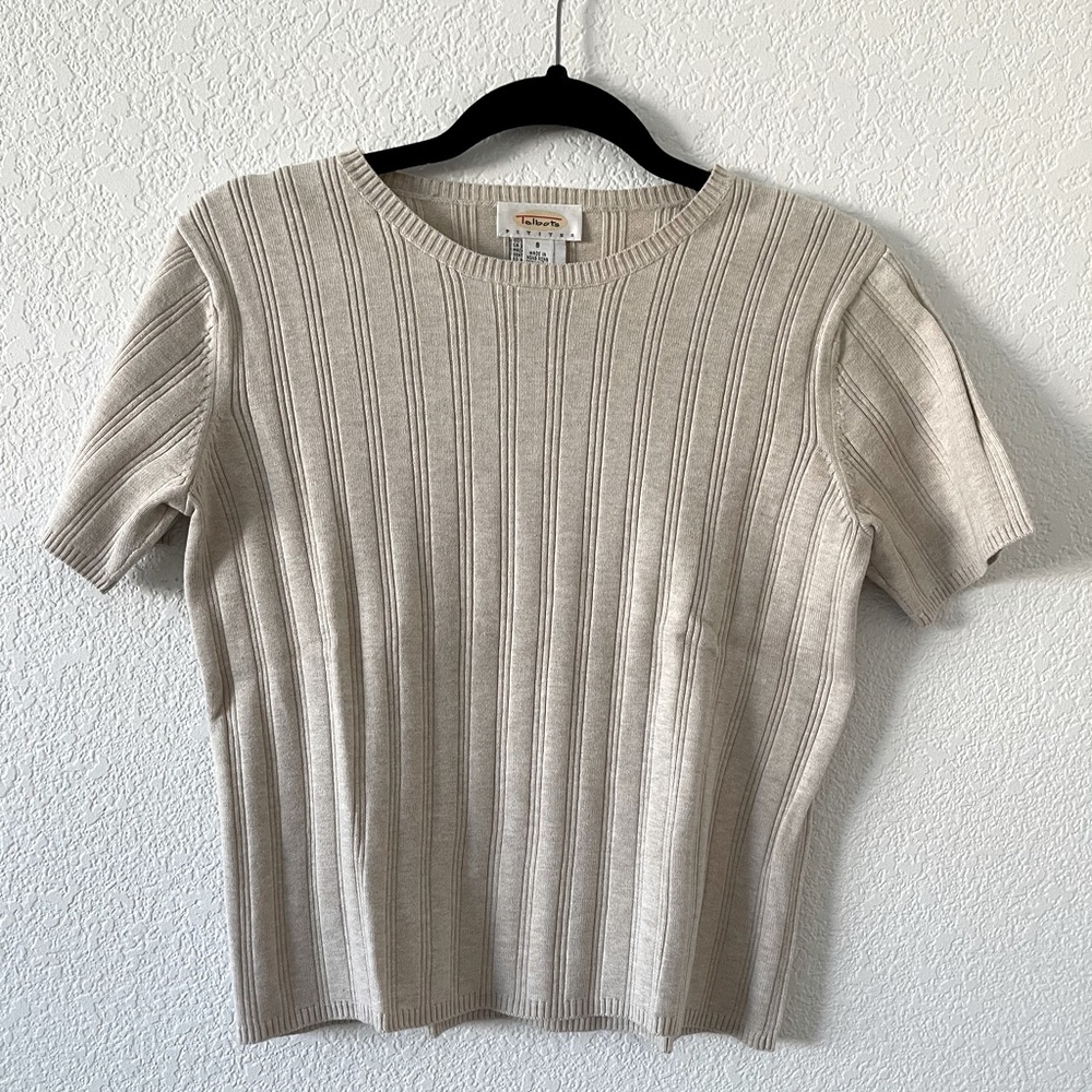 Talbot’s sweater tee